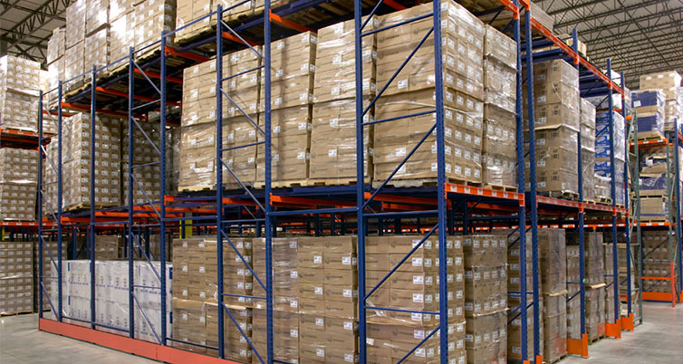 Pushback Rack components and storage lanes